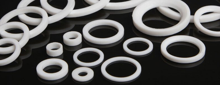PTFE O-Rings Dark Background Cropped